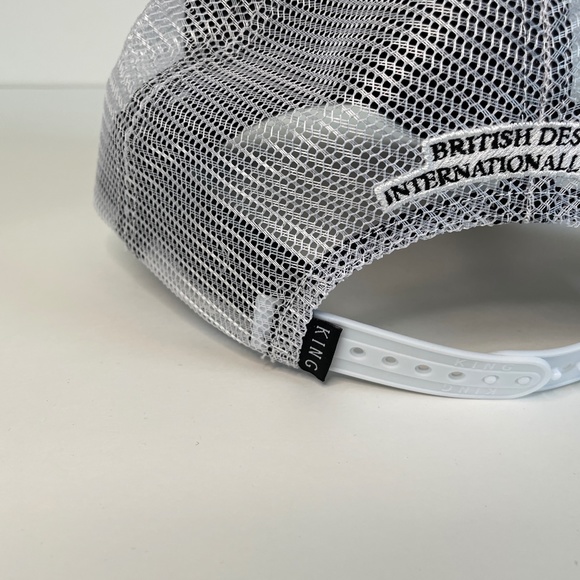 NEW King Hat Black Snapback Great Britain British Union Jack Trucker Cap - Picture 10 of 12